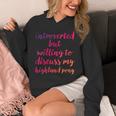Introverted Willing To Discuss Highland Pony Introvert Unisex Hoodie