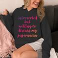 Introverted Willing To Discuss Paperanian Introvert Unisex Hoodie