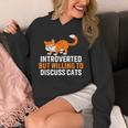 Introverts Cat Lover Introvert Antisocial Cats Anti Social Unisex Hoodie Introverts Cat Lover Introvert Antisocial Cats Anti Social Unisex Hoodie
