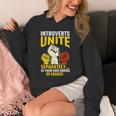 Introverts Unite Introvert Antisocial Anti Social Unisex Hoodie