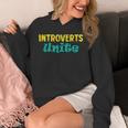 Introverts Unite I Introvert Unisex Hoodie Introverts Unite I Introvert Unisex Hoodie