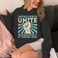Introverts Unite Separately Introverted Antisocial Unisex Hoodie Introverts Unite Separately Introverted Antisocial Unisex Hoodie