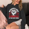 Introverts Unite Separately In Your Own Homes Saying Unisex Hoodie Introverts Unite Separately In Your Own Homes Saying Unisex Hoodie