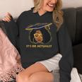 Its Doctor Actually Graduation Healthcare Afro Women Unisex Hoodie