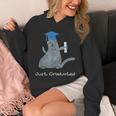 Just Graduated Cat With Graduation Cap And Diploma For Men Women Girls Kids Unisex Hoodie