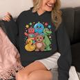 Kidcore Aesthetic Retro Vibes Colorful Cartoon Nostalgia Unisex Hoodie