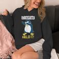 Kids Kindergarten Dabbing Penguin Nailed It Graduation Class 2021 Unisex Hoodie