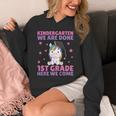 Kids Kindergarten Graduate Unicorn Graduation Unisex Hoodie