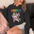 Kids Kindergarten Graduation Shirt Unicorn Graduate Nailed It Unisex Hoodie