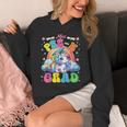 Kids Miss Pre-K Grad Graduation Cute Unicorn Rainbow Girls Unisex Hoodie