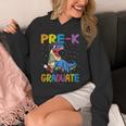 Kids Pre-K Graduate Dinosaur T-Rex Pre Kindergarten Graduation Unisex Hoodie