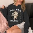 Kids Kids Preschool Nailed It Sloth Graduation Unisex Hoodie
