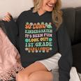 Kids So Long Kindergarten 1st Grade Here I Come Graduation Groovy Unisex Hoodie