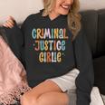Lawyer True Crime Lover Addict Graduation Apparel Criminal Justice Girlie Major Degree Future Detective Unisex Hoodie