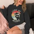 Leave Me Alone Raccoon Lover Introvert Antisocial Shy INTP Unisex Hoodie