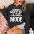 Leave Me Alone Tee Introvert Humor Unisex Hoodie