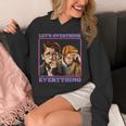 Let's Overthink Everything Shirt Antisocial Introvert Unisex Hoodie