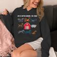 Life Is Better Around The Farm Nostalgia Trendy Unisex Hoodie Life Is Better Around The Farm Nostalgia Trendy Unisex Hoodie