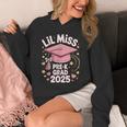 Little Miss Pre-K Grad 2025 Preschool Graduation Girls Kids Unisex Hoodie