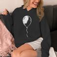 Lone Balloon Celebration Individualistic Introvert Party Unisex Hoodie