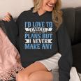 I Would Love To Cancel Plans But i Never Make Any Introvert Unisex Hoodie