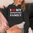 I Love My Introvert Family I Heart My Introvert Family Unisex Hoodie I Love My Introvert Family I Heart My Introvert Family Unisex Hoodie