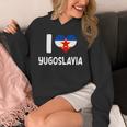 I Love Yugoslavia Proud Yugoslav Nostalgia Saying Unisex Hoodie