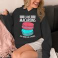 Macaroons Dessert Antisocial Introvert Pastries Food Lover Unisex Hoodie Macaroons Dessert Antisocial Introvert Pastries Food Lover Unisex Hoodie