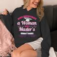 Master University Degree Master Graduation Party Girl Unisex Hoodie