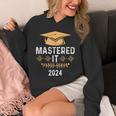 Mastered It 2024 Masters Degree Graduation Graduate Mba Unisex Hoodie