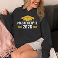 Masters Degree Graduation Mastered It Class Of 2026 Graduate Unisex Hoodie