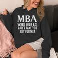 MBA For Men Women Master Degree Graduation Day Unisex Hoodie