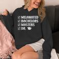 MELANATED BACHELORS MASTERS DR Doctor Graduation Unisex Hoodie