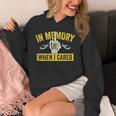 In Memory Of When I Cared Sarcastic Don't Care Finger Unisex Hoodie In Memory Of When I Cared Sarcastic Don't Care Finger Unisex Hoodie