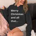 Merry Christmas Sarcastic Phrase For Introvert People Unisex Hoodie Merry Christmas Sarcastic Phrase For Introvert People Unisex Hoodie