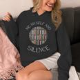 Me Myself And Silence Sarcastic Reading Books Introvert Top Unisex Hoodie Me Myself And Silence Sarcastic Reading Books Introvert Top Unisex Hoodie