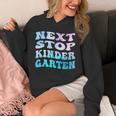 Next Stop Kindergarten Groovy Graduation Last Day Of School Unisex Hoodie