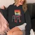 Old Vintage Cassette Tape 70s 80s 80s Outfit Nostalgia Unisex Hoodie