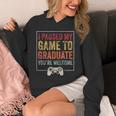 I Paused My Game To Graduate Gamer Graduation Men Boys Unisex Hoodie