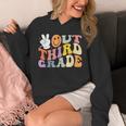 Peace Out Third 3rd Grade Graduation Graduate Class Of 2025 Unisex Hoodie