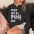 PHD Doctorate Phinished Doctoral Degree PHD Graduation Unisex Hoodie