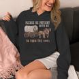PLEASE BE PATIENT WITH ME I'M FROM THE 1900s Clever Unisex Hoodie