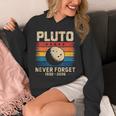 Pluto Never Forget Space Nostalgia Astronomy Humor Unisex Hoodie Pluto Never Forget Space Nostalgia Astronomy Humor Unisex Hoodie