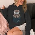 Pocket Otter Lover Introvert Cute Animal Fun Surprise Unisex Hoodie Pocket Otter Lover Introvert Cute Animal Fun Surprise Unisex Hoodie