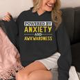 Powered By Anxiety And Awkwardness Social Anxiety Introverts Unisex Hoodie