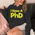Pretty Huge Dick Joke Graduation PhD Humor Unisex Hoodie