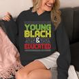 Proud African American Educated Graduation Unisex Hoodie