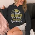 Proud Big Sister Of Two 2025 Graduates Graduation Family Unisex Hoodie