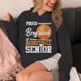 Proud Boyfriend Of A 2025 Senior Graduation Basketball Unisex Hoodie