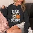 Proud Dad Of A 2026 Senior Basketball Graduation Leopard Unisex Hoodie